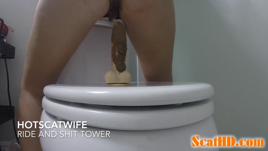 RIDE and SHIT TOWER - FullHD Quality MPEG-4 Video 1920x1080 29.970 FPS 13.2 Mb/s - (Actress: HotScatWife 2018)
