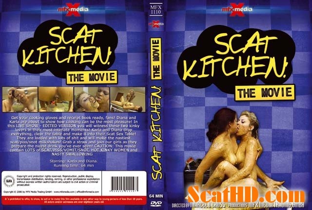Scat Kitchen - DVDRip AVI Video XviD 512x384 29.970 FPS 1441 kb/s - (Actress: Diana, Karla 2018)