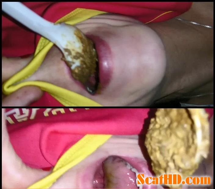 Incredible Scat Amateur Feeding A Lot Of SHIT - FullHD Quality MPEG-4 Video 1920x1080 29.970 FPS 10.1 Mb/s - (Actress: REAL SCAT SWALLOW GIRL 2018)