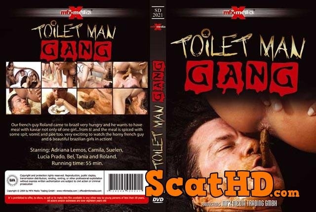 Toilet Man Gang - DVDRip  - (Actress: Adriana, Camila, Suelen, Lucia, Bel, Tania and Roland 2018)