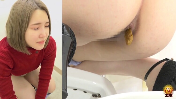EE-584 - High-quality extra-thick and healthy poops coming out from beautiful and sexy round asses - FullHD 1920x1080