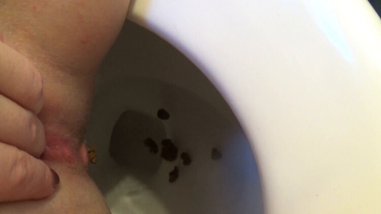 Close up Shit toilet - FullHD  - (Actress: SexyScatForYou 2024)