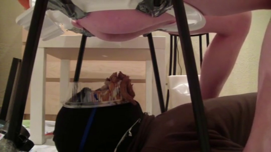 Chair for Humiliation Human Toilet Very Convenient to Use, We Test It in Practice. P1 - SD