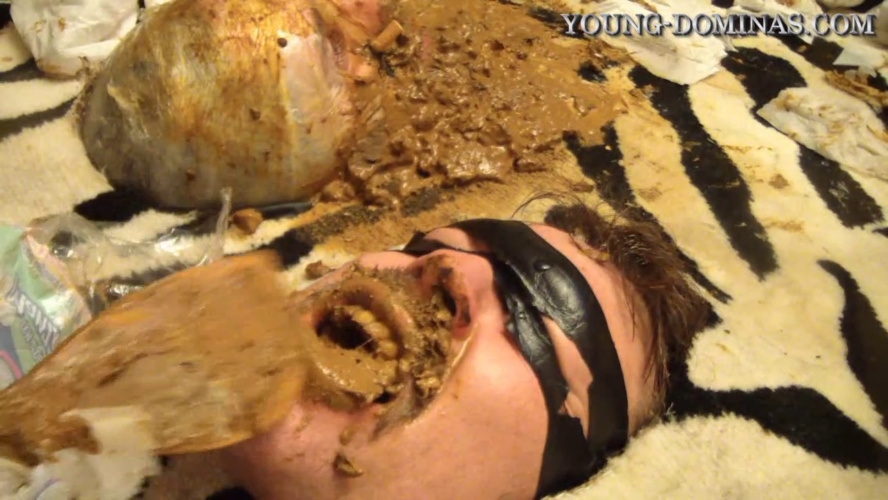 Feeding Shit New Slaves First Time With no Way Out Part 9. P1 - HD