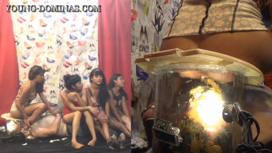 Poop Funnel enforced Consumption Part 5 HD. P1 - HD