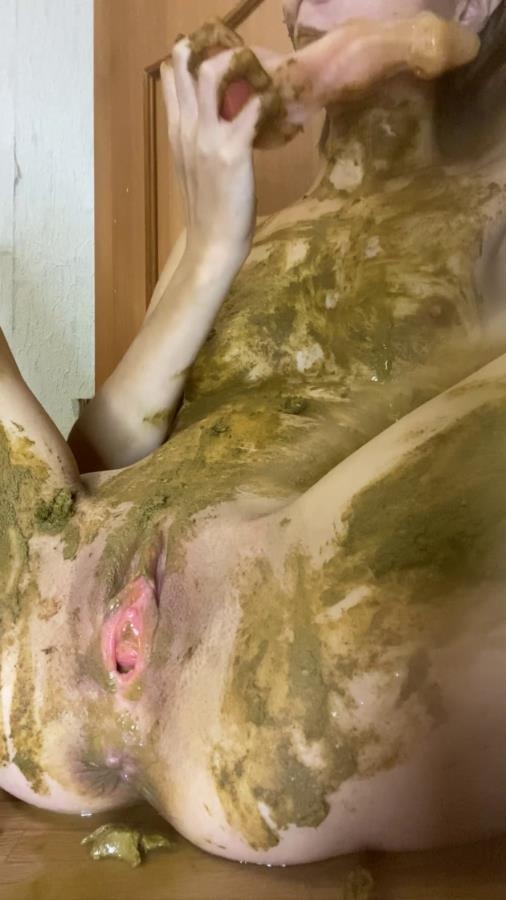Blowjob, shit smearing, toy - SD  - (Actress: PooGirl 2026)
