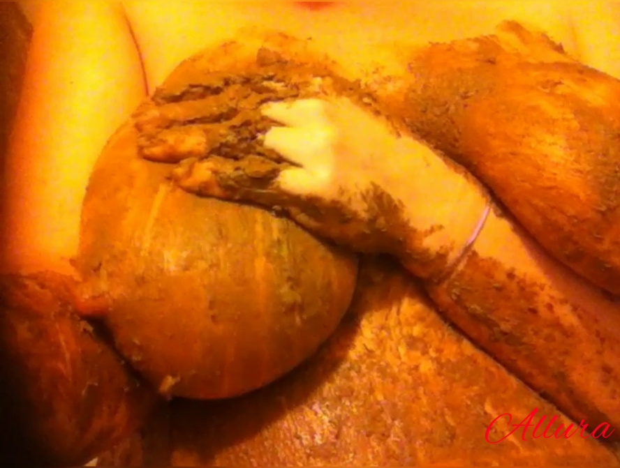 Smearing a Massive Shit! Shit-Stuffing with Dildo - HD  - (Actress: Allura 2026)