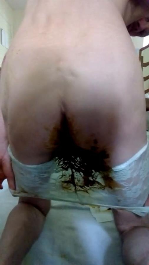 Shitting Through My Lace Undies, Filling Them Up 0024f0a - SD 