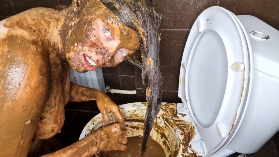 DINNER IN AN ABANDONED RESTAURANT OR SHIT 5 WITH 17 PILES OF SHI - FullHD  - (Actress: Scatlina 2026)